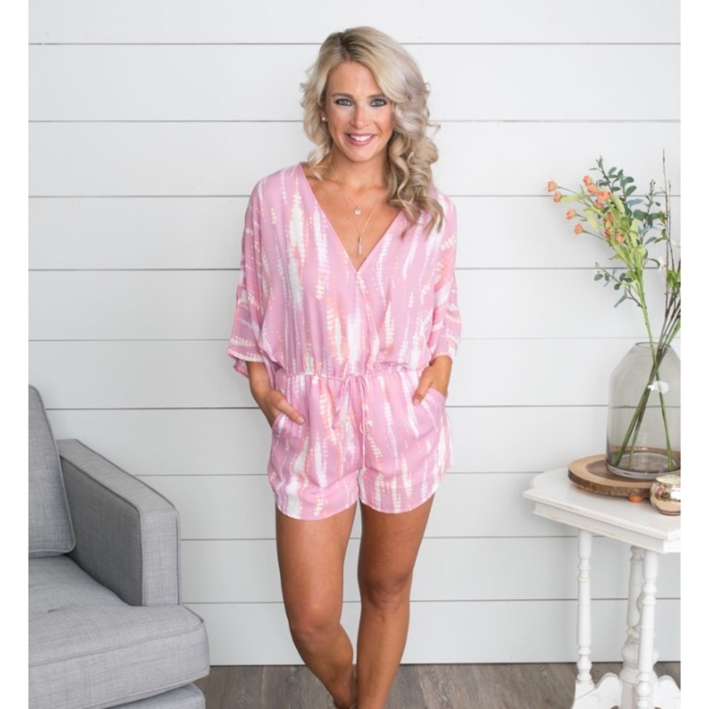 Pink romper